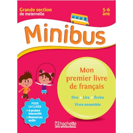 MINIBUS MON PREMIER LIVRE DE FRANCAIS GS