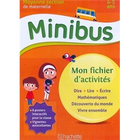 MINIBUS Maternelle MS Mon fichier d'activités "tout en un"