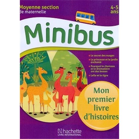 Minibus Maternelle MS Mon premier livre d'histoires