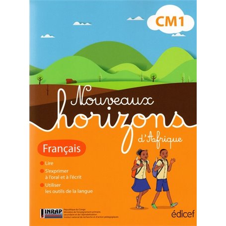 Nouveaux Horizons d'Afrique Français CM1 Congo B Elève