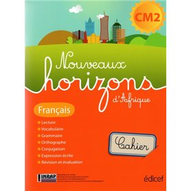 Nouveaux Horizons d'Afrique Français CM2 Cahier Congo B