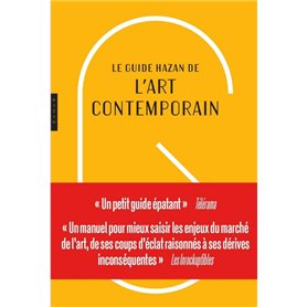 Guide Hazan de l'art contemporain nouvelle édition