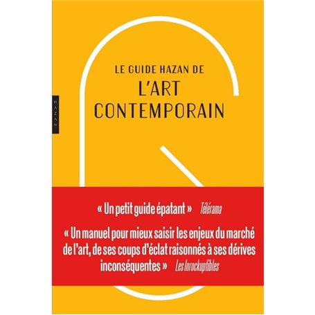 Guide Hazan de l'art contemporain nouvelle édition