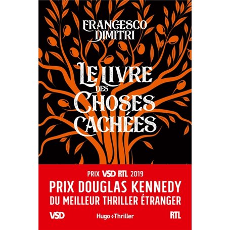 Le livre des choses cachées - Prix Douglas Kennedy du meilleur thriller étranger VSD et RTL 2019