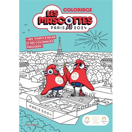 Coloriage Mascotte Paris 2024