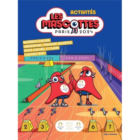 Livre d'activités Mascotte Paris 2024