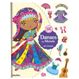 Minimiki - Cahier de stickers Danses du monde - Nouvelle édition