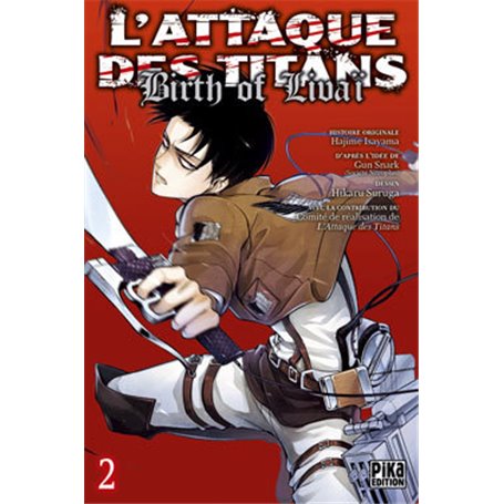 L'Attaque des Titans - Birth of Livaï T02