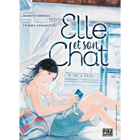 Elle et son chat