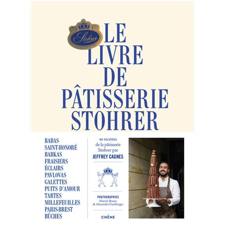 Le livre de pâtisserie Stohrer par Jeffrey Cagnes