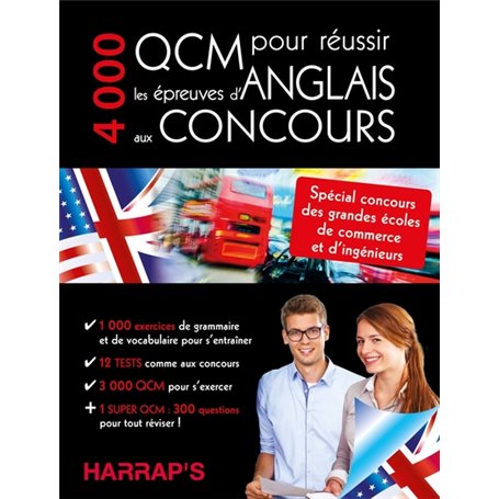 4000 QCM pour réussir l'anglais aux concours