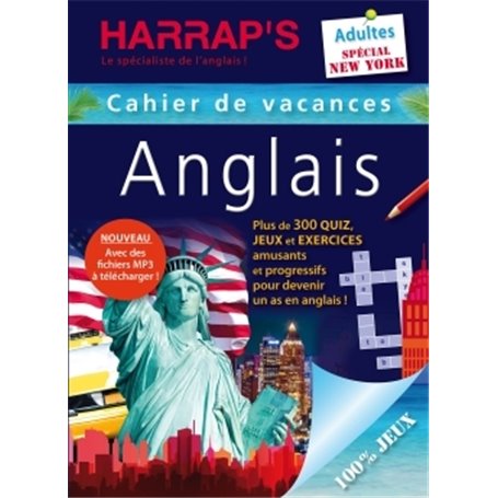 Harrap's cahier de vacances anglais adultes New York