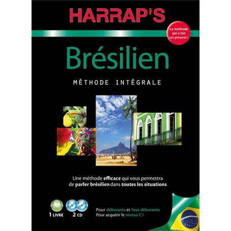 Harrap's méthode intégrale de brésilien 2 CD + livre