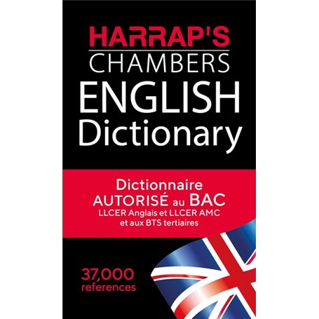 Dictionnaire anglais unilingue - Harrap's Chambers English Dictionary - Autorisé au bac