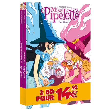 Miss Pipelette - écrin tome 01 et 02