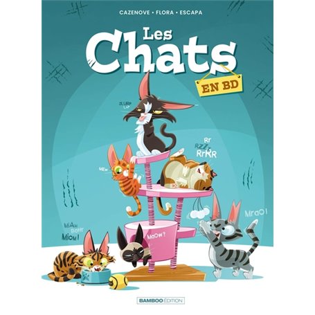 Les Chats en BD - tome 01