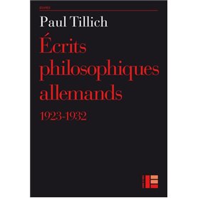 Ecrits philosophiques allemands