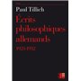 Ecrits philosophiques allemands