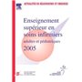 Enseignement supérieur en soins infirmiers adultes et pédiatriques 2005