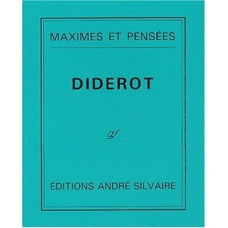 Maximes et pensées