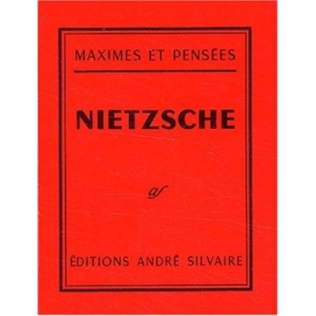 Maximes et Pensées