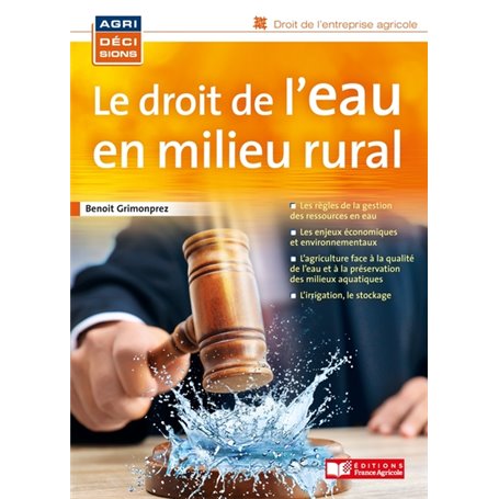 Le droit de l'eau en milieu rural