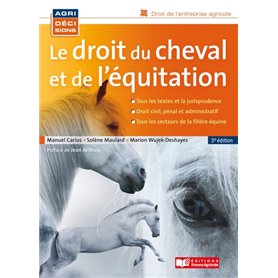 Droit du cheval et de l'équitation