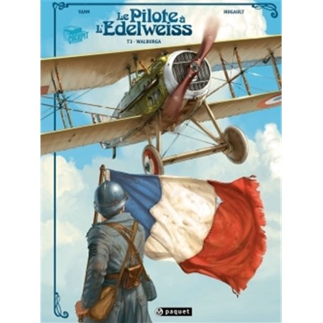 Le pilote à l'Edelweiss T3