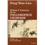 Précis d'histoire de la philosophie chinoise