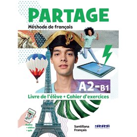 Partage A2/B1 - Livre + Cahier - SANTILLANA