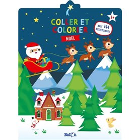 Coller et colorier - Noël