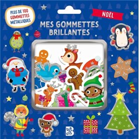 POCHETTE MES GOMMETTES BRILLANTES NOEL