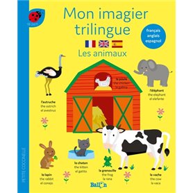 Mon imagier trilingue - Les animaux (français - anglais - espagnol)