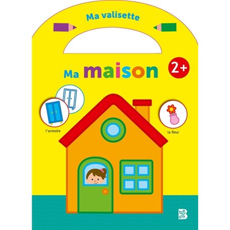 Je colle et je colorie - Ma maison 2+