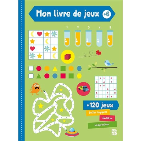 Mon livre de jeux 6+