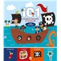 101 choses à trouver et à coller: Les pirates