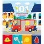 101 choses à trouver et à coller: Les pompiers