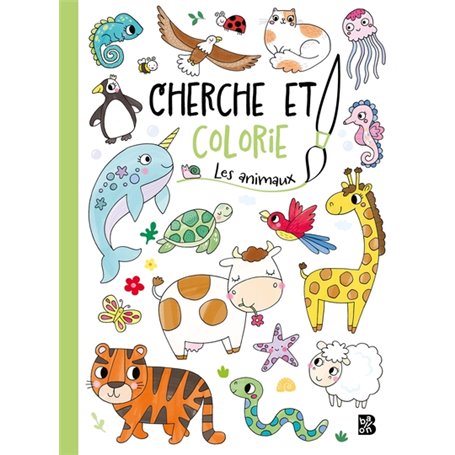 Cherche et colorie - Les animaux