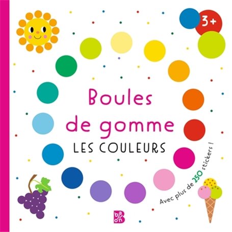 Boules de gomme - Les couleurs