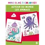 Maxi bloc à colorier - Autour du monde + animaux