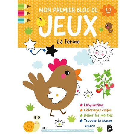 Mon premier bloc de jeux - La ferme