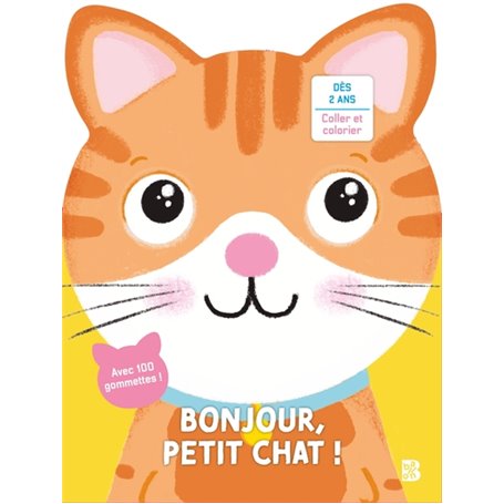 Mes premières gommettes - Chat