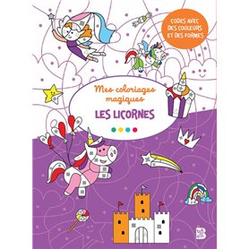 Coloriages magiques - Licornes 3+