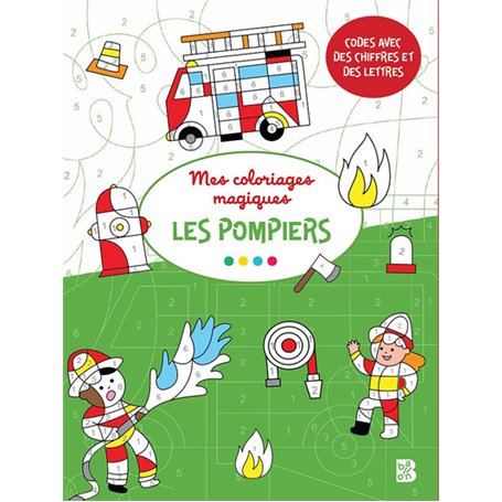 Coloriages magiques - Pompiers 4+