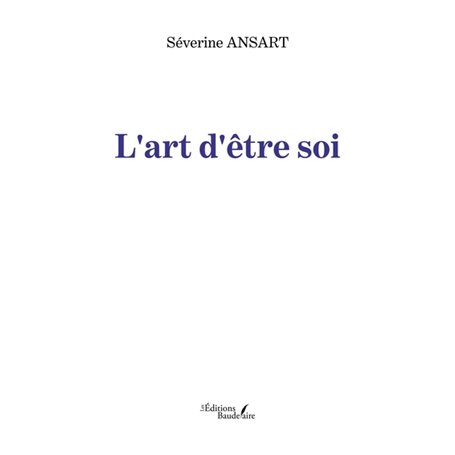 L'art d'être soi