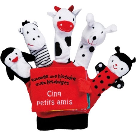 Cinq petits amis - Livre Gant