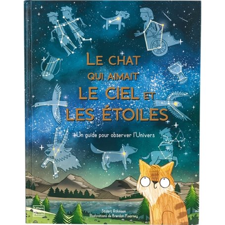 Le chat qui aimait le ciel et les étoiles