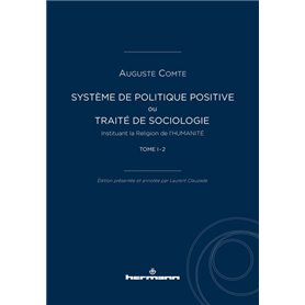 Système de politique positive, tome I - 2