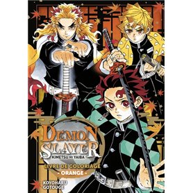 Demon Slayer - Livre de coloriage N°03 : Orange