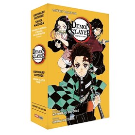 Coffret Demon Slayer : Roman jeunesse N°01 + Tome 01